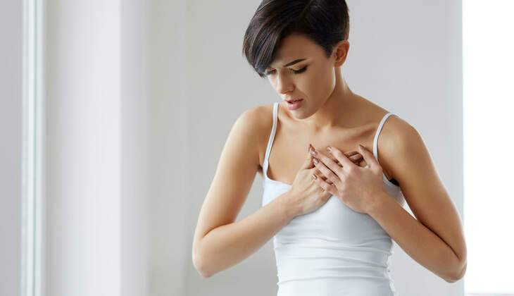 Brustschmerzen: Die 5 häufigsten Gründe | Women's Health